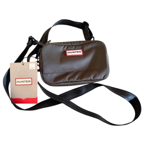 HUNTER Nylon Keeper Phone Pouch – Dark Olive – NWT - Picture 2 of 7